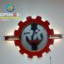 Aviso interno decorativo