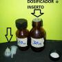 dosificador o inserto para frascos boca 20mm