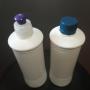 envase blanco 500cc con tapa push pull o  de rosca sellada