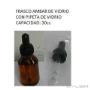 Subido por visitante en 3/11/2017 - frasco 30cc y pipeta vidrio