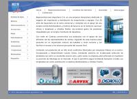 Sitio web de Representaciones Aquatrece CA Pedrollo