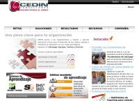 Sitio web de Cedin Consultores SA