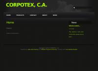 Sitio web de Corpotex, C.A.