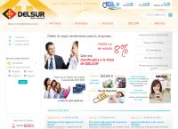 Sitio web de Delsur Banco Universal, CA