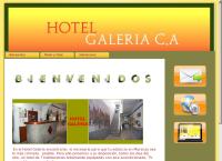 Sitio web de Hotel Galeria, CA