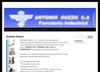 Sitio web de Antonio Guzzo C.A.