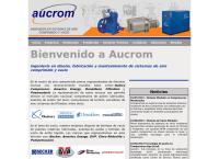 Sitio web de Aucrom Suministros Industriales, C.A.