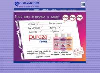 Sitio web de Coral Cosmetics