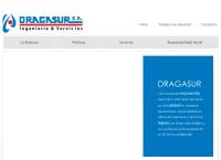 Sitio web de Dragasur, C.a.