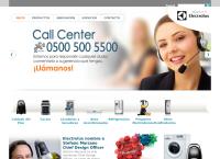 Sitio web de Electrolux Comercial Venezuela, C.A.