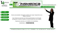 Sitio web de Insmedica, C.A.