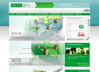 Sitio web de Netix Distribuidores de Tecnologia CA