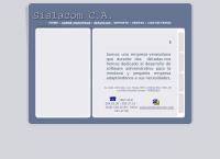 Sitio web de Sislacom C.a