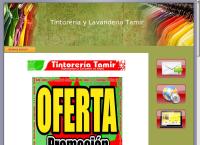 Sitio web de TINTORERÍA Y LAVANDERIA TAMIR