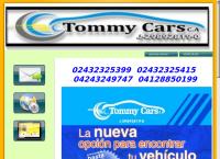 Sitio web de Tommy Cars C.A.