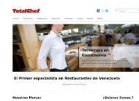 Sitio web de Totalchef CA