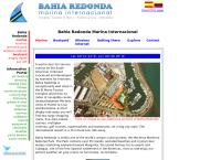 Sitio web de Bahia Redonda Marina Internacional C.A