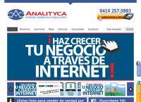 Sitio web de Analityca Internet Marketing Consultores