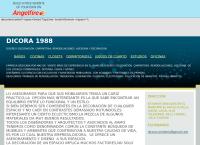 Sitio web de Diseño y Decoracion Dicora 1988, C. A.