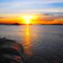 Subido por visitante en 28/8/2016 - Atardecer Puente Angostura