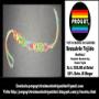 Pulsera Tejida Bandera Gay Rombo