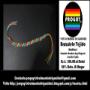 Pulsera Tejida Bandera Gay Sencilla