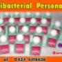 Botellitas con gel antibacterial personalizadas