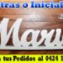 Letras en MDF