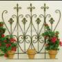 Jardineras en hierro forjado