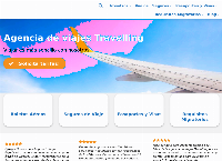 Sitio web de Agencia de Viajes Travelling