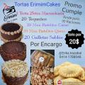 Tortas Cumpleaños Combo Fiestero