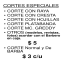 Tarifa Cortes