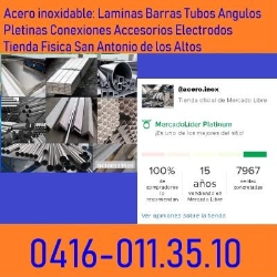 Metallenox Miguel Mota 04160113510 Acero Inoxidable San Antonio de los Altos Venezuela