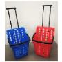 Cestas con ruedas plastica
