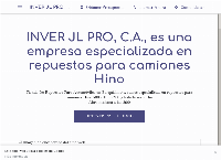 Sitio web de INVER JL PRO, C.A